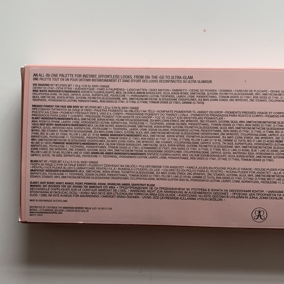 Anastasia Primrose All in One Palette - Picture 5 of 5